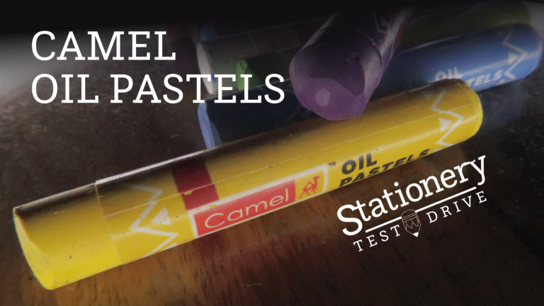 StationeryTestDrive s01e12 camel oil pastels THUMBNAIL
