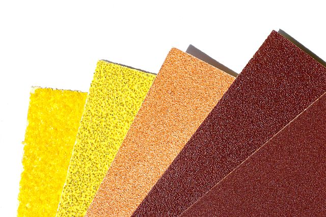 640px Schleifpapier verschiedene Sorten